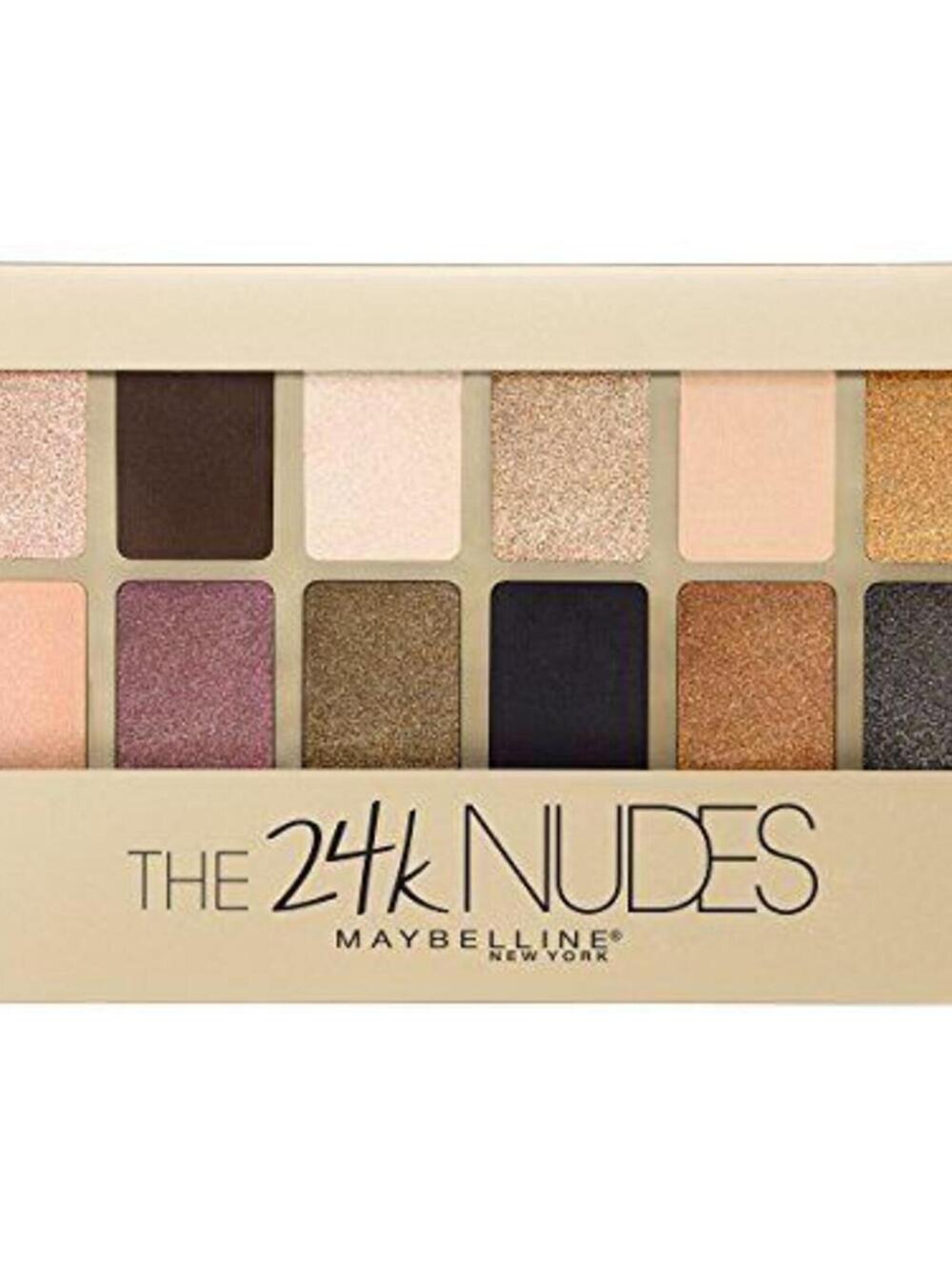 NEW Maybelline New York ~ The 24K Nudes Eyeshadow Palette, 0.34 Oz